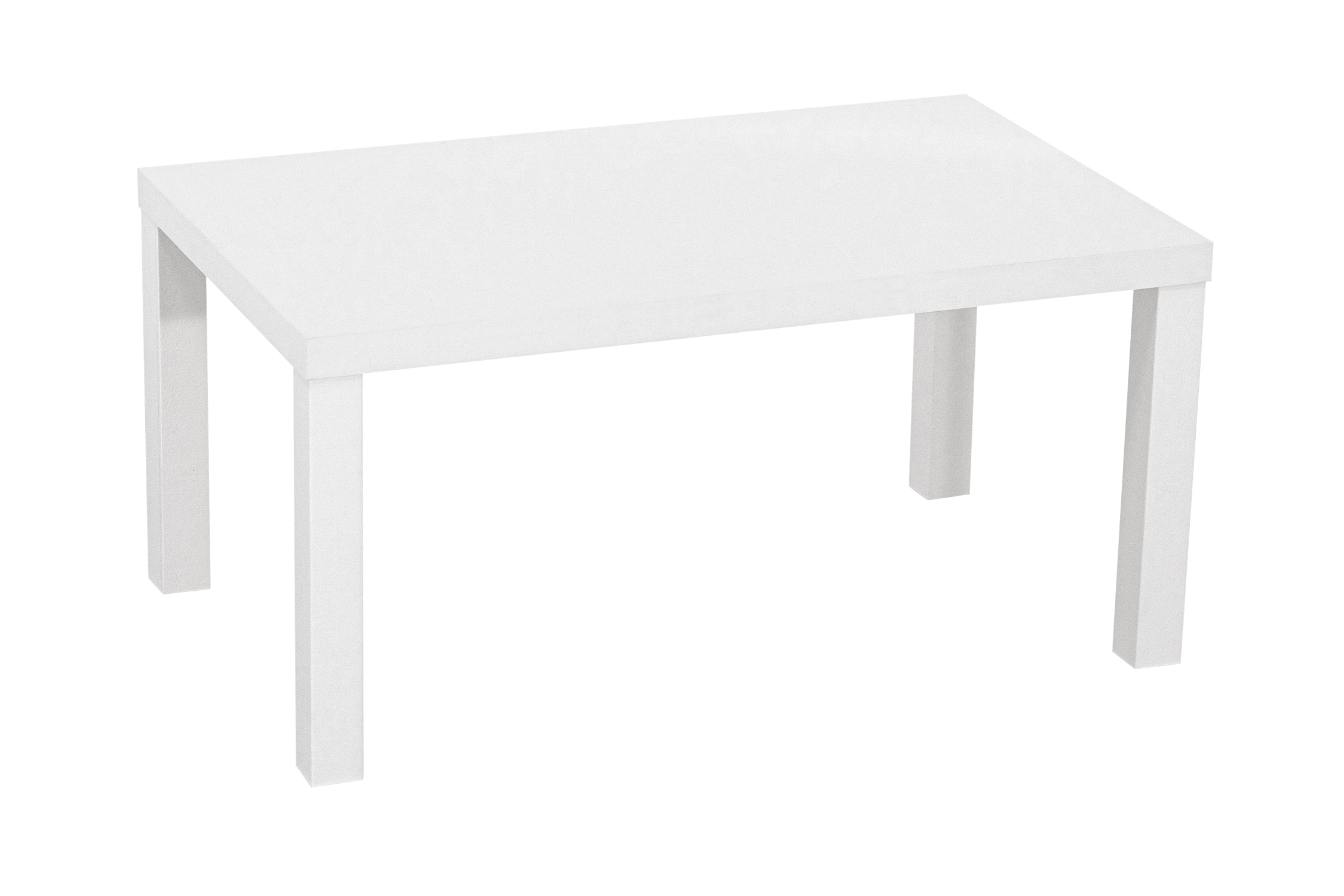 Кофейный столик большой белый