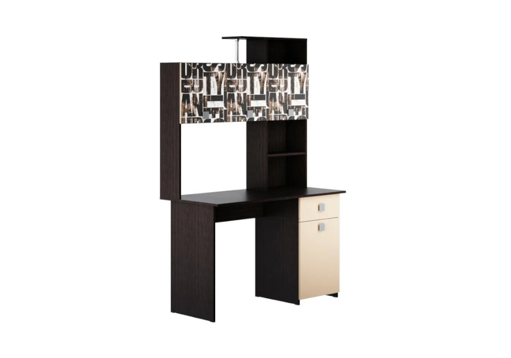 Уголок школьника Паскаль-2 венге / фотопечать Браун