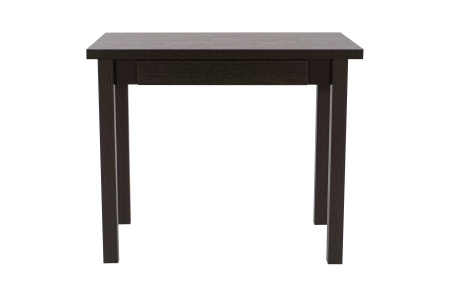 Стол обеденный раскладной с ящиком венге