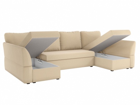 Диван Угловой "Гесен" П Ш-3030 х Г-1500 х В-850 мм/Спальное место Ш-2650 х Г-1400 мм