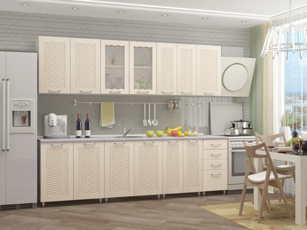 Кухонный Гарнитур Ирина МДФ 2600 мм