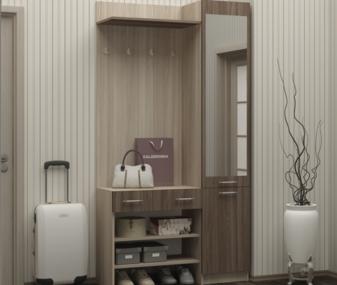 Прихожая Валери-1/Разные Цвета (0,95х1,95х0,34)