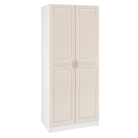 Шкаф 2-х Створчатый Венесуэла  МДФ/Жемчуг Глянец (Ш-900 х В-2100 х Г-570 мм)