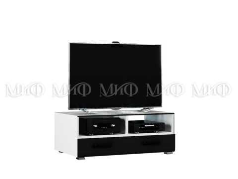 Тумба TV Киота со Стеклом (Ш-900 мм x В-350 мм x Г-520 мм)/Разные Цвета