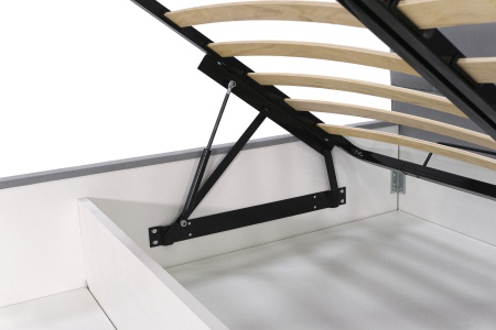 Кровать Пассаж серая